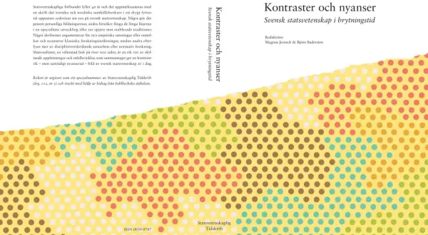 Boken "Kontraster och nyanser" utforskar svensk statsvetenskap. Den ger en kontrastrik men nyanserad bild, med många infallsvinklar som visar olika synsätt och forskningsinriktningar.