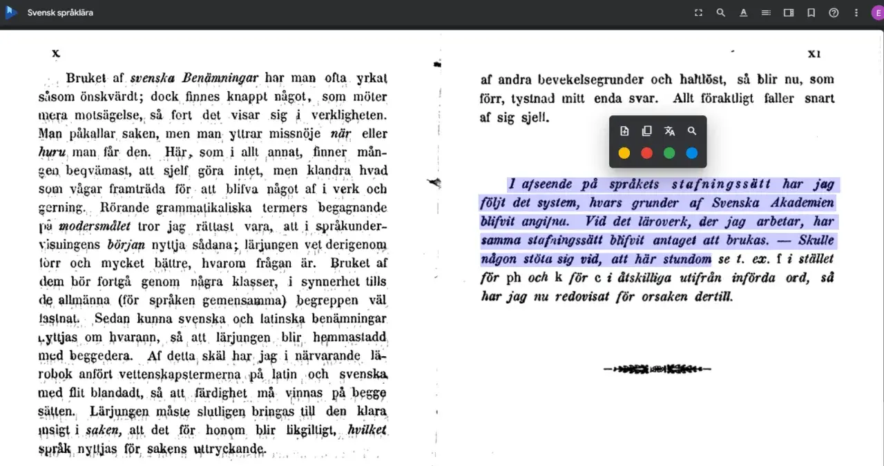 En liten uppsats om svensk språklära, med fokus på stavningssystemet och dess grunder.