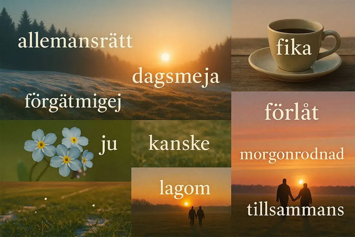 V&aring;r morgonrodnad med fika och f&ouml;rg&auml;tmigej. V&aring;ran dag &auml;r lagom.